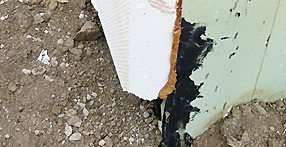 Sockelschäden - Bausachverständiger