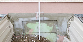 Sockelschäden - Bausachverständiger